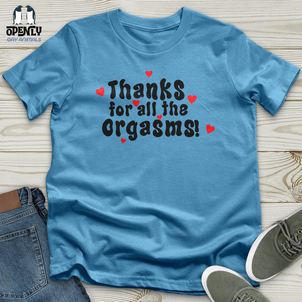 Thanks For The Orgasms Unisex T-Shirt