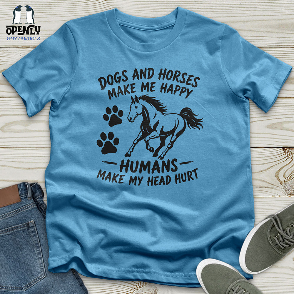 Humans Make My Head Hurt Unisex T-Shirt