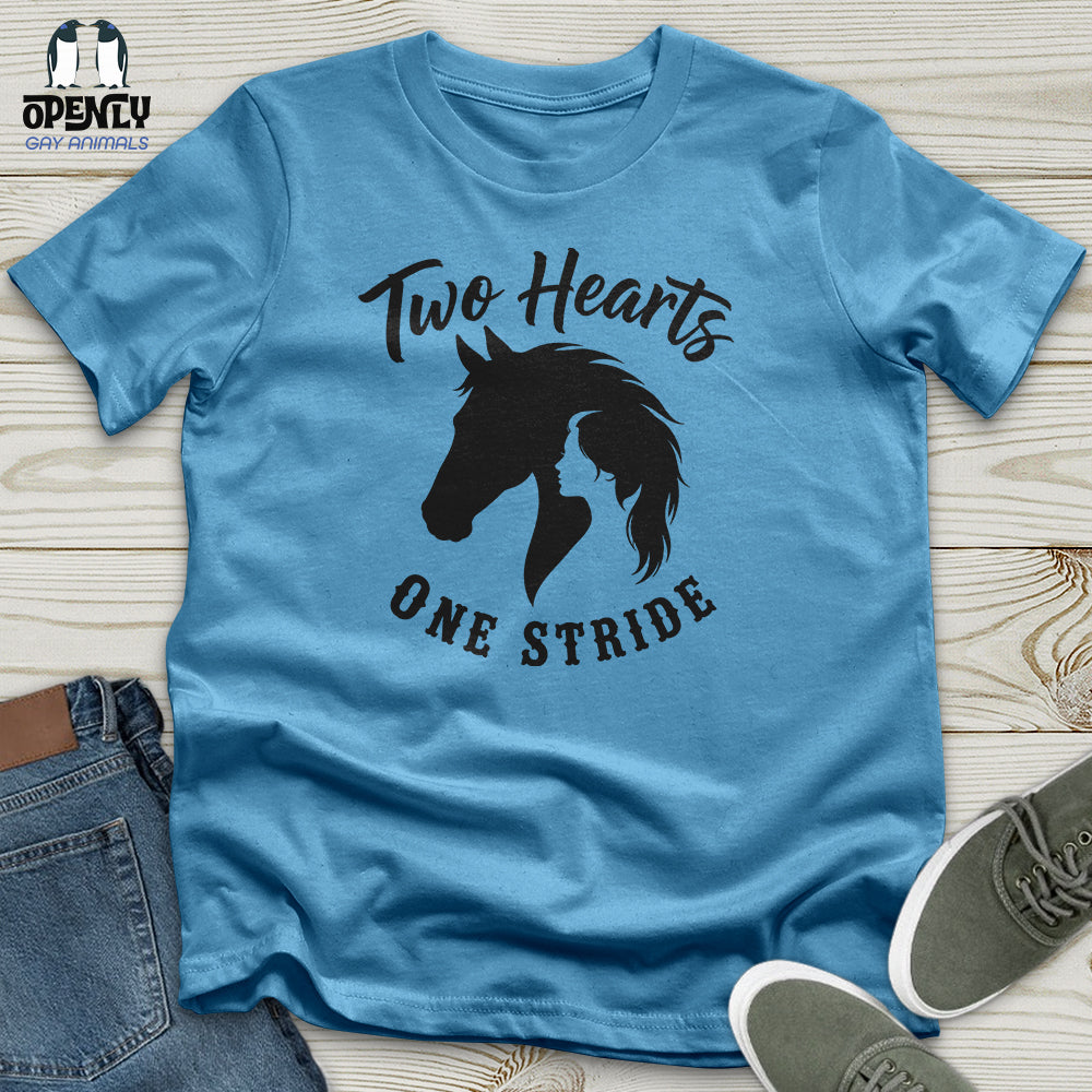 Two Hearts One Stride Unisex T-Shirt
