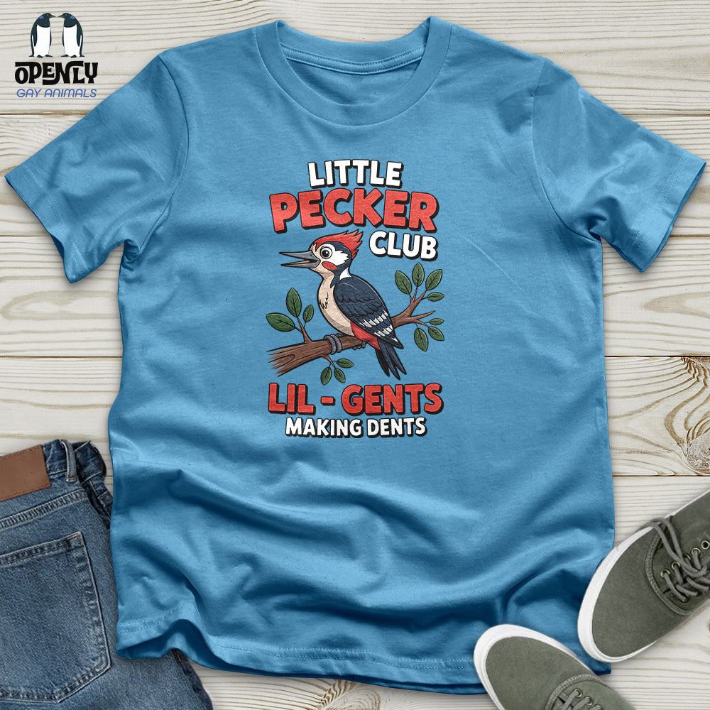 Little Pecker Club Lil - Gents Making Dents Unisex T-Shirt
