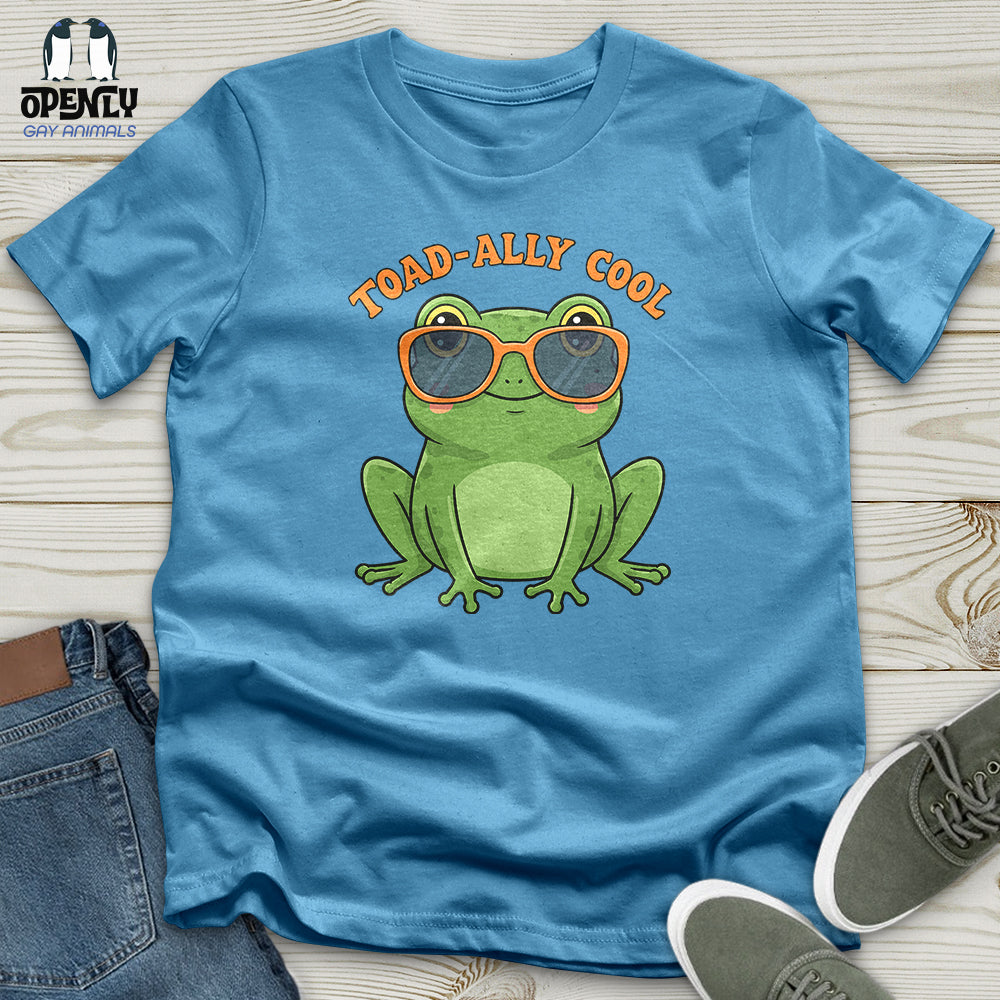 Toad-Ally Cool Unisex t-shirt