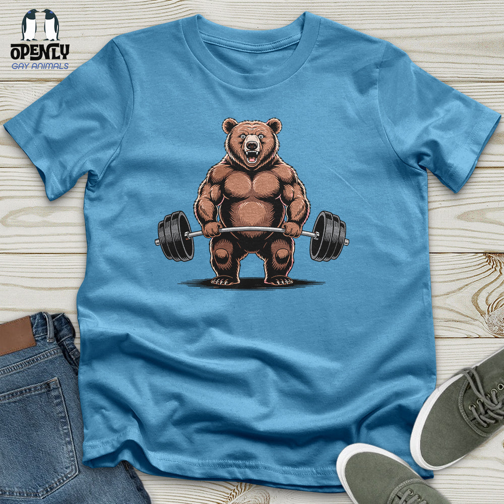 Bear Dumbbelling Unisex T-Shirt