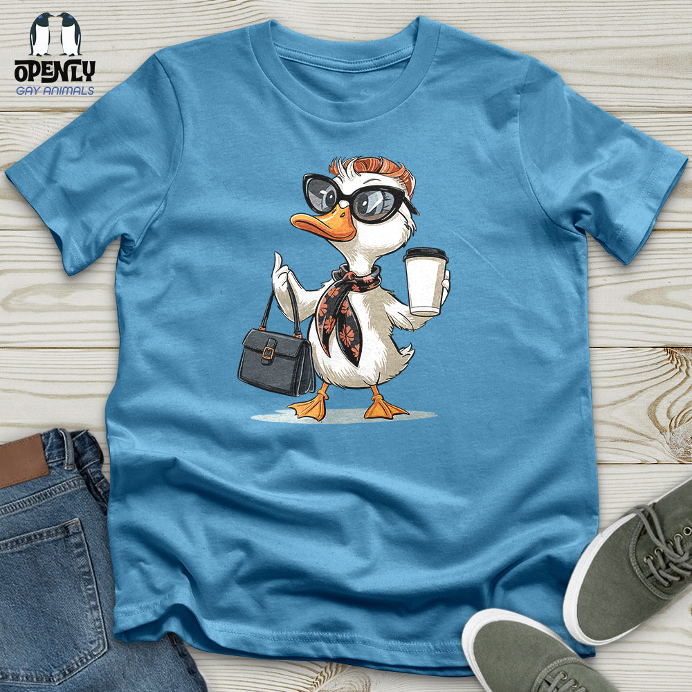 Fashionable Duck Unisex T-Shirt