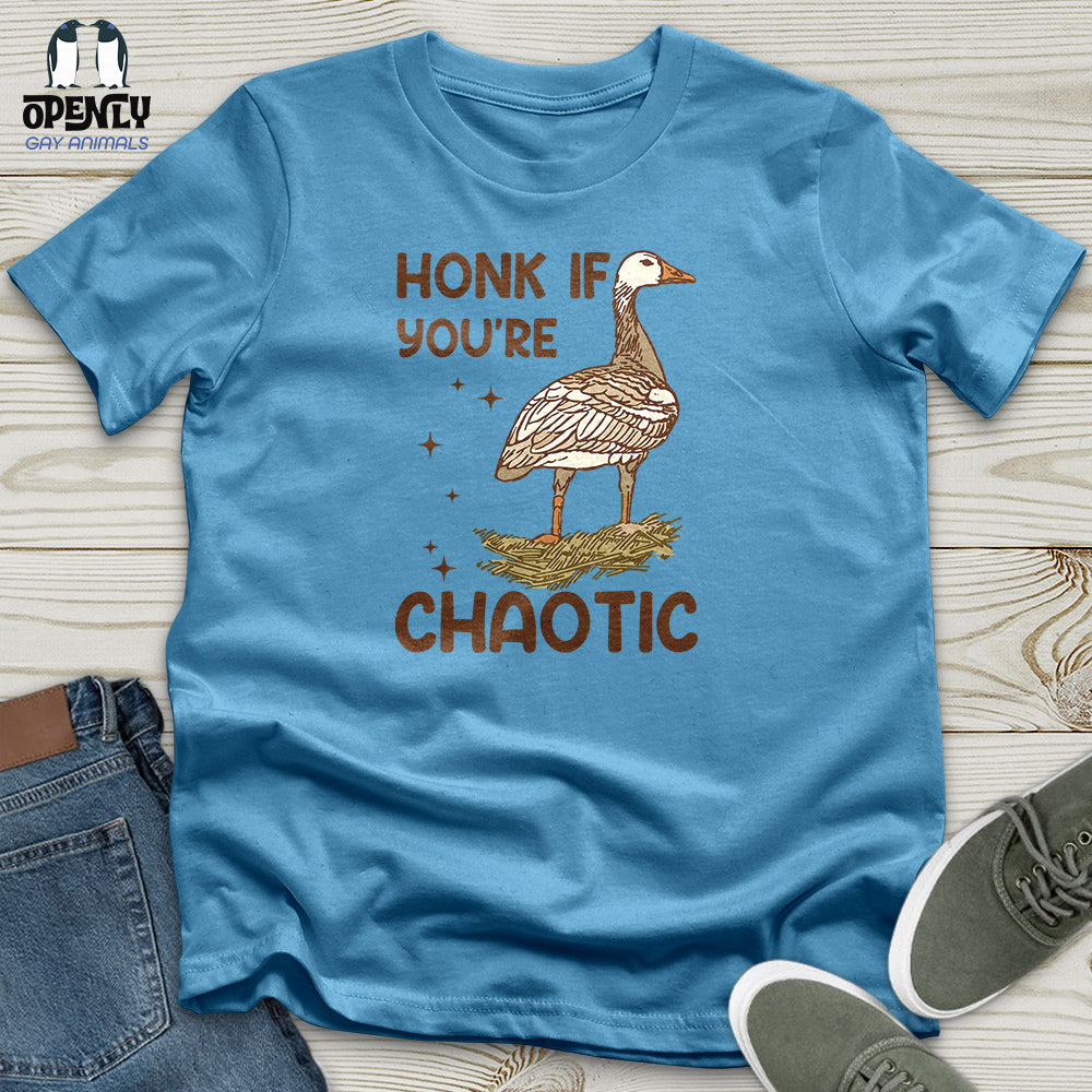 Honk If You're Chaotic Unisex T-Shirt