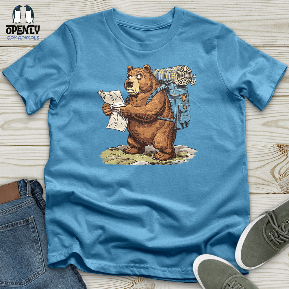 Tourist Bear Unisex t-shirt
