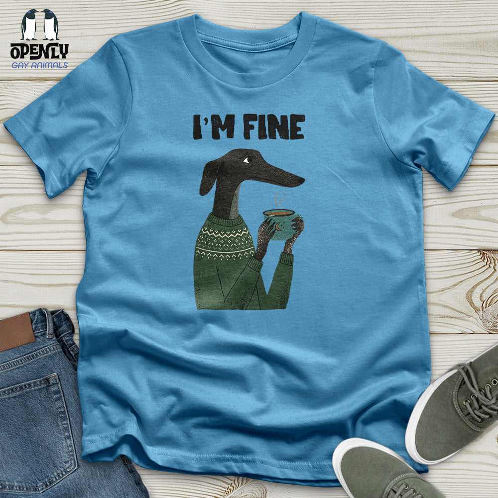 Greyhound Coffee Unisex T-Shirt