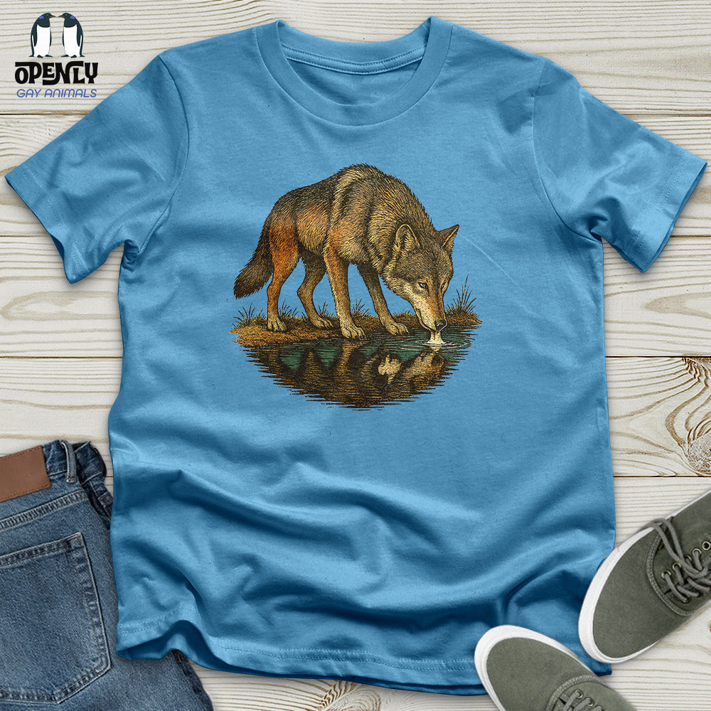Wolf Reflection Unisex T-Shirt