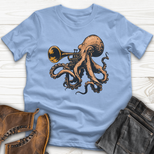Octopus Trumpet Solo Softstyle Tee