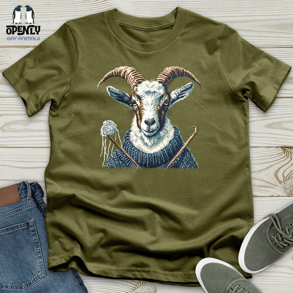 Goat Knitting Workshop Unisex T-Shirt