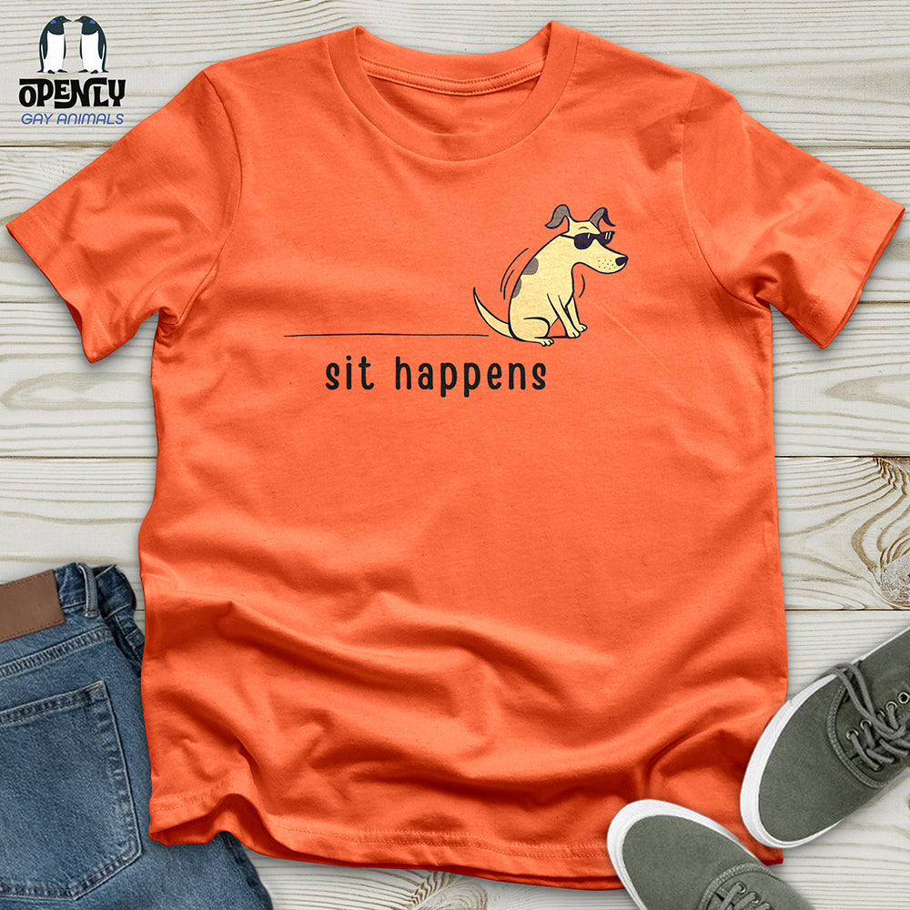 Sit Happens Unisex t-shirt