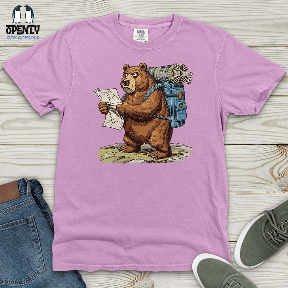 Tourist Bear Heavy Cotton Comfort Colors Tee