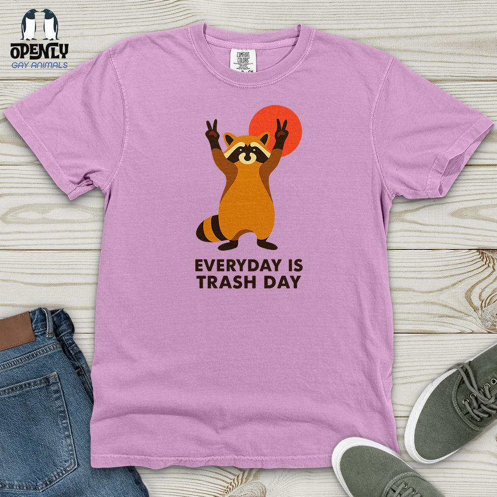 Everyday Is Trash Day Heavy Cotton Comfort Colors Tee