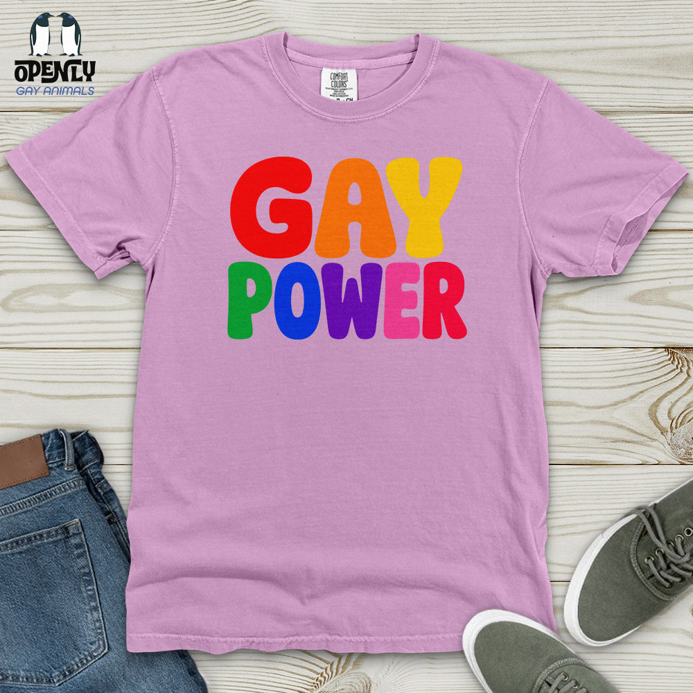 Gay Power Heavy Cotton Comfort Colors Tee