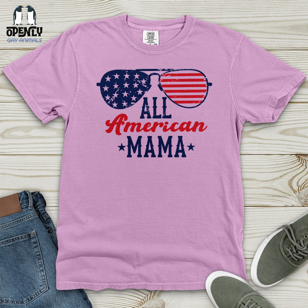 All America Mama Heavy Cotton Comfort Colors Tee