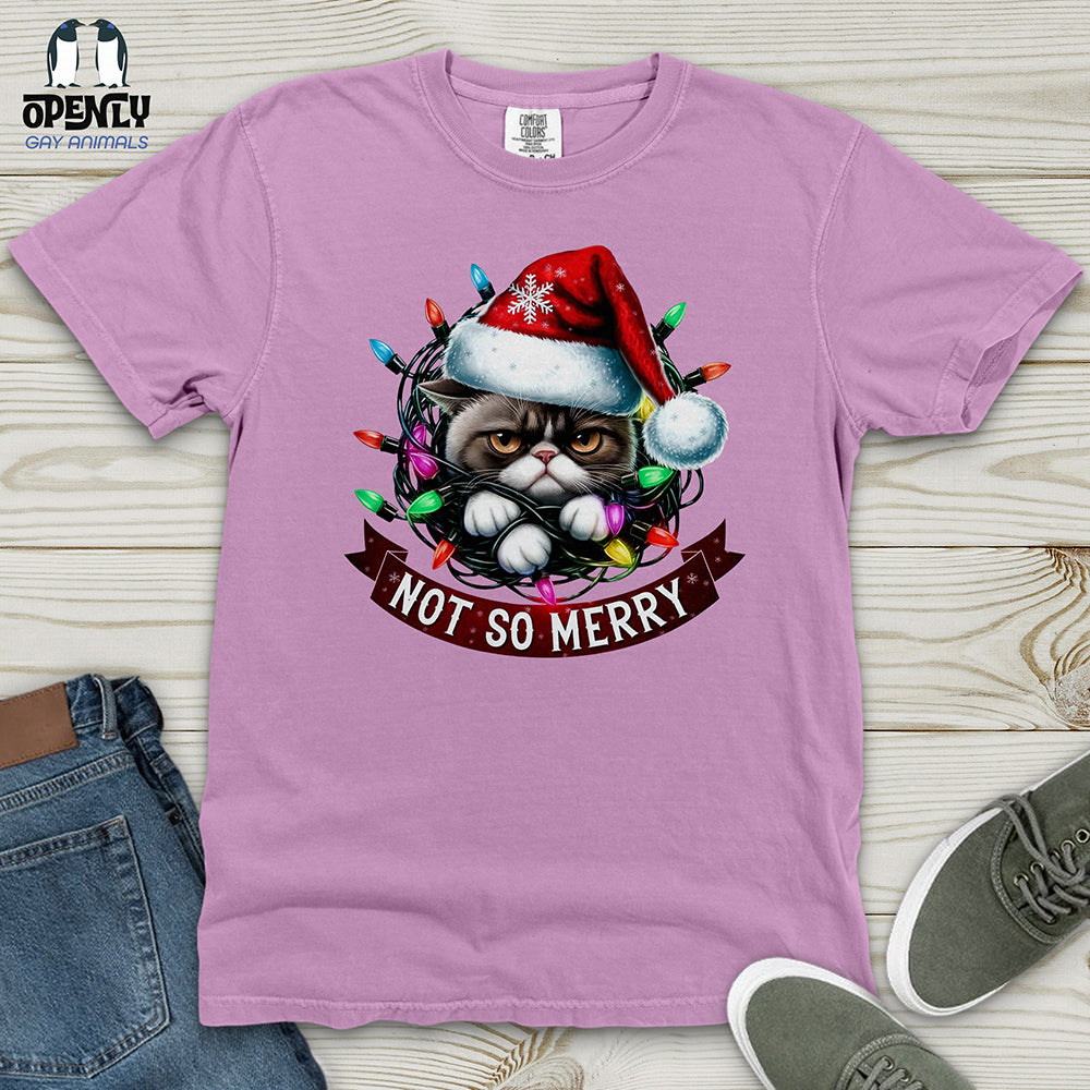 Not So Merry Heavy Cotton Comfort Colors Tee