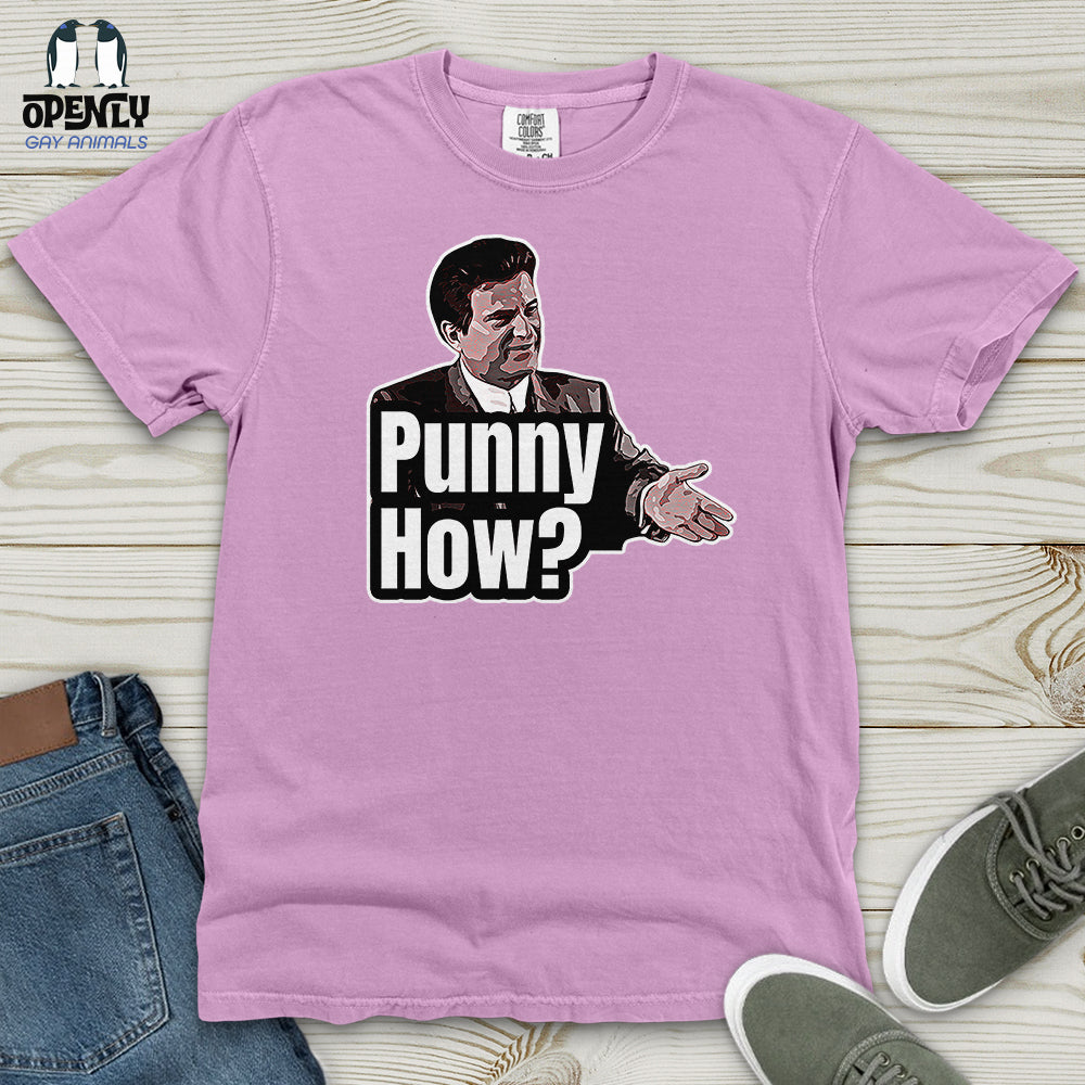 Punny How Heavy Cotton Comfort Colors Tee