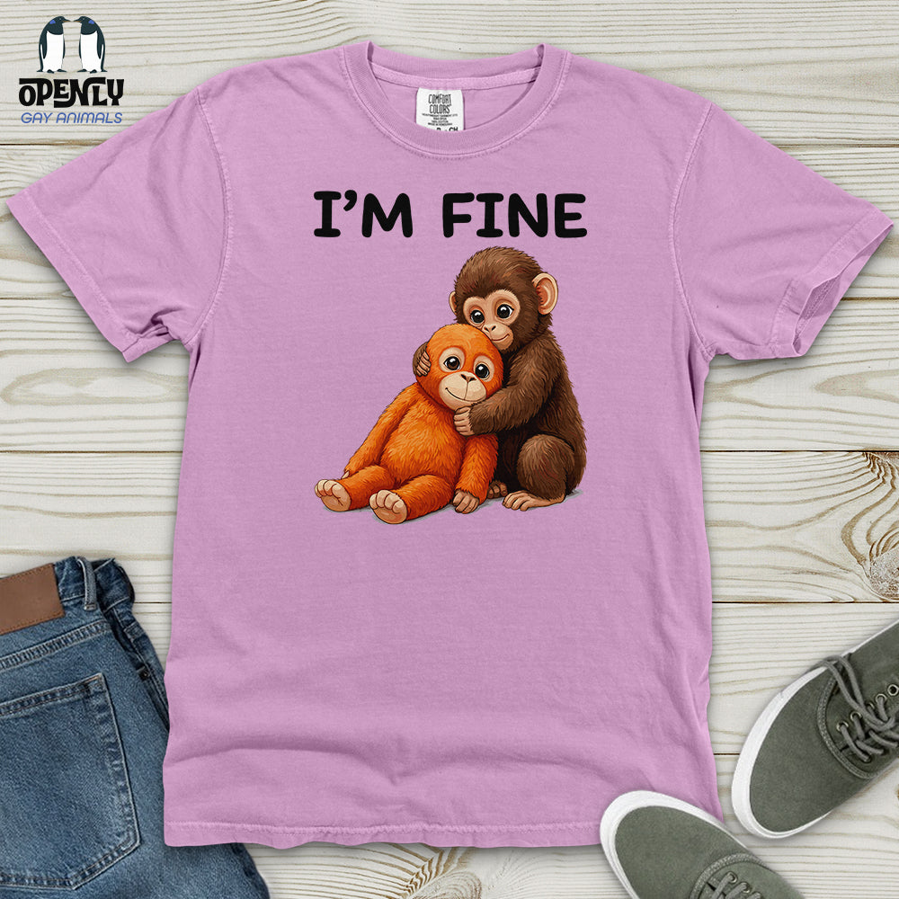 I'm Fine Heavy Cotton Comfort Colors Tee