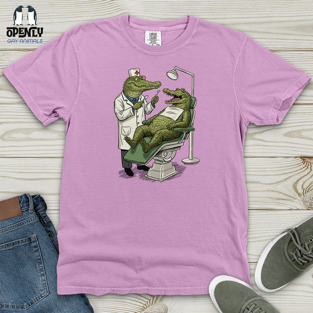 Alligator Dentist Heavy Cotton Comfort Colors Tee