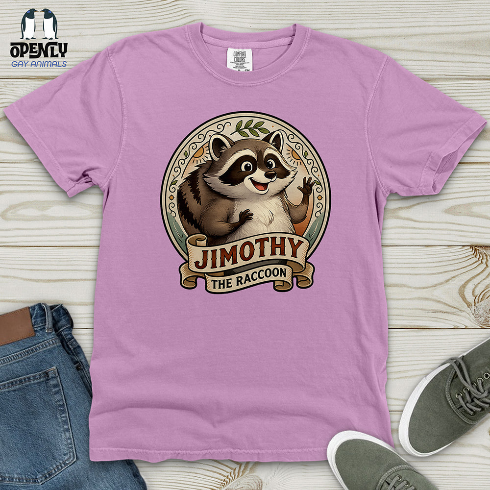 Jimothy The Raccoon Heavy Cotton Comfort Colors Tee