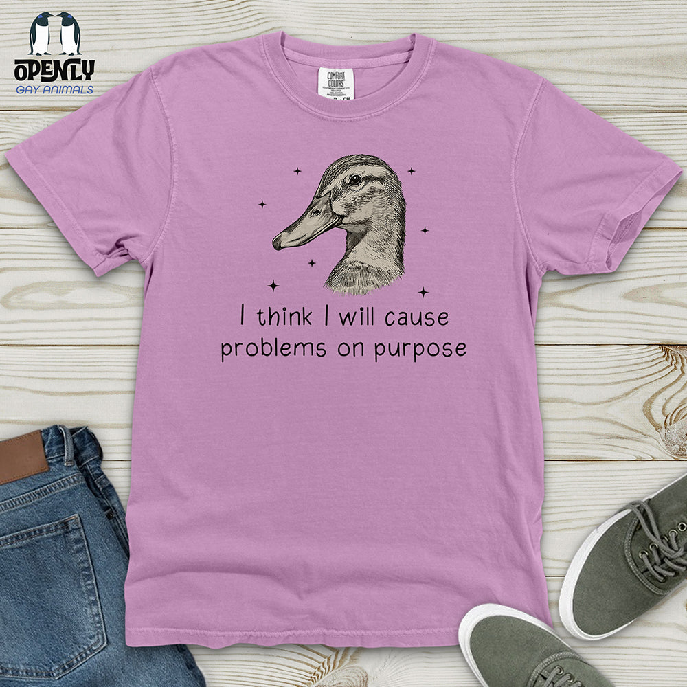 I Think I Will (Funny Goose) Heavy Cotton Comfort Colors Tee