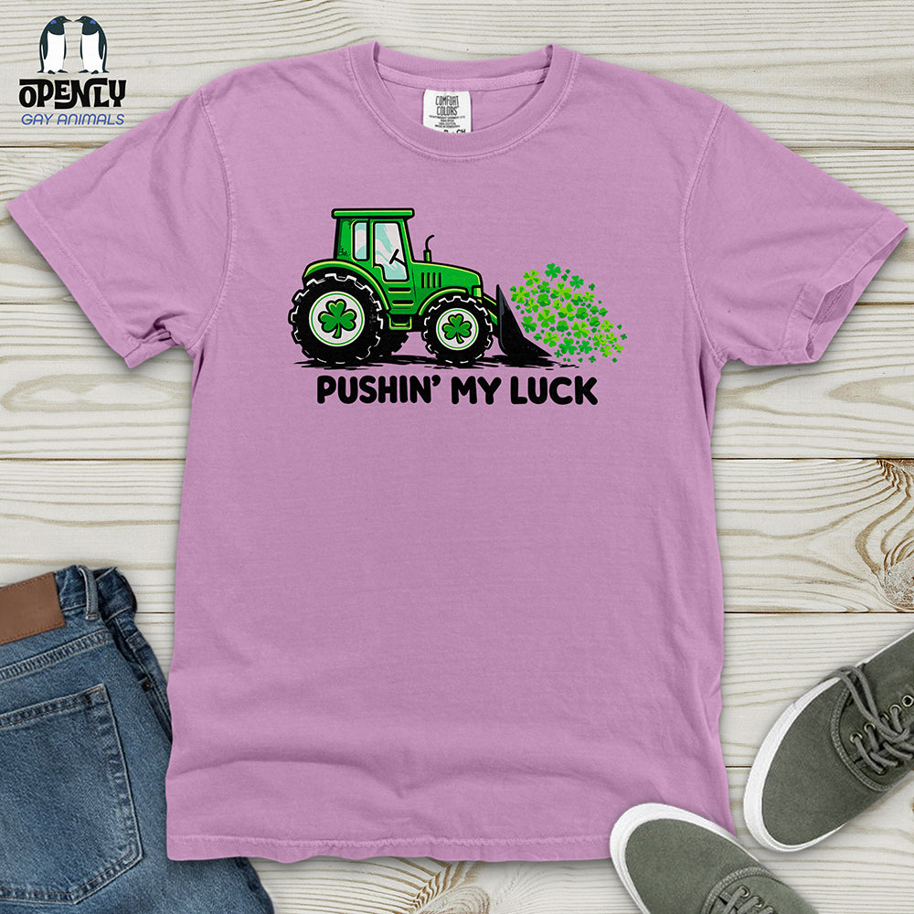 Pushin' My Luck Heavy Cotton Comfort Colors Tee
