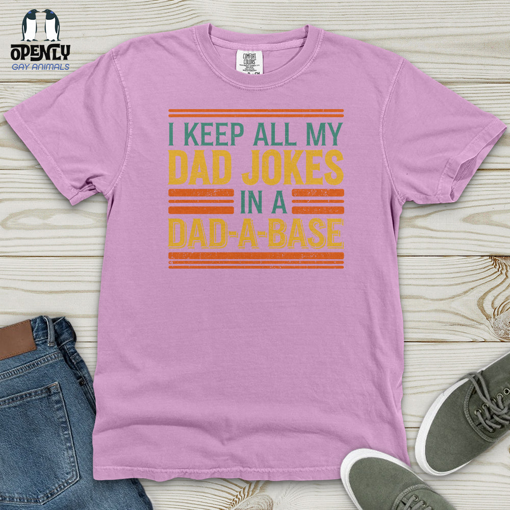 I Keep All My Dad Jokes Heavy Cotton Comfort Colors Tee