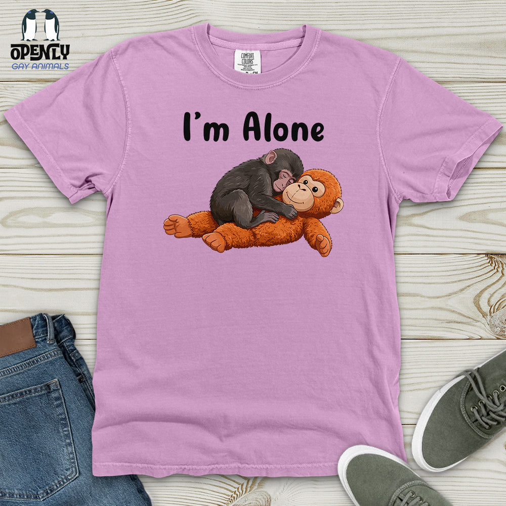 I’m Alone Punch Heavy Cotton Comfort Colors Tee
