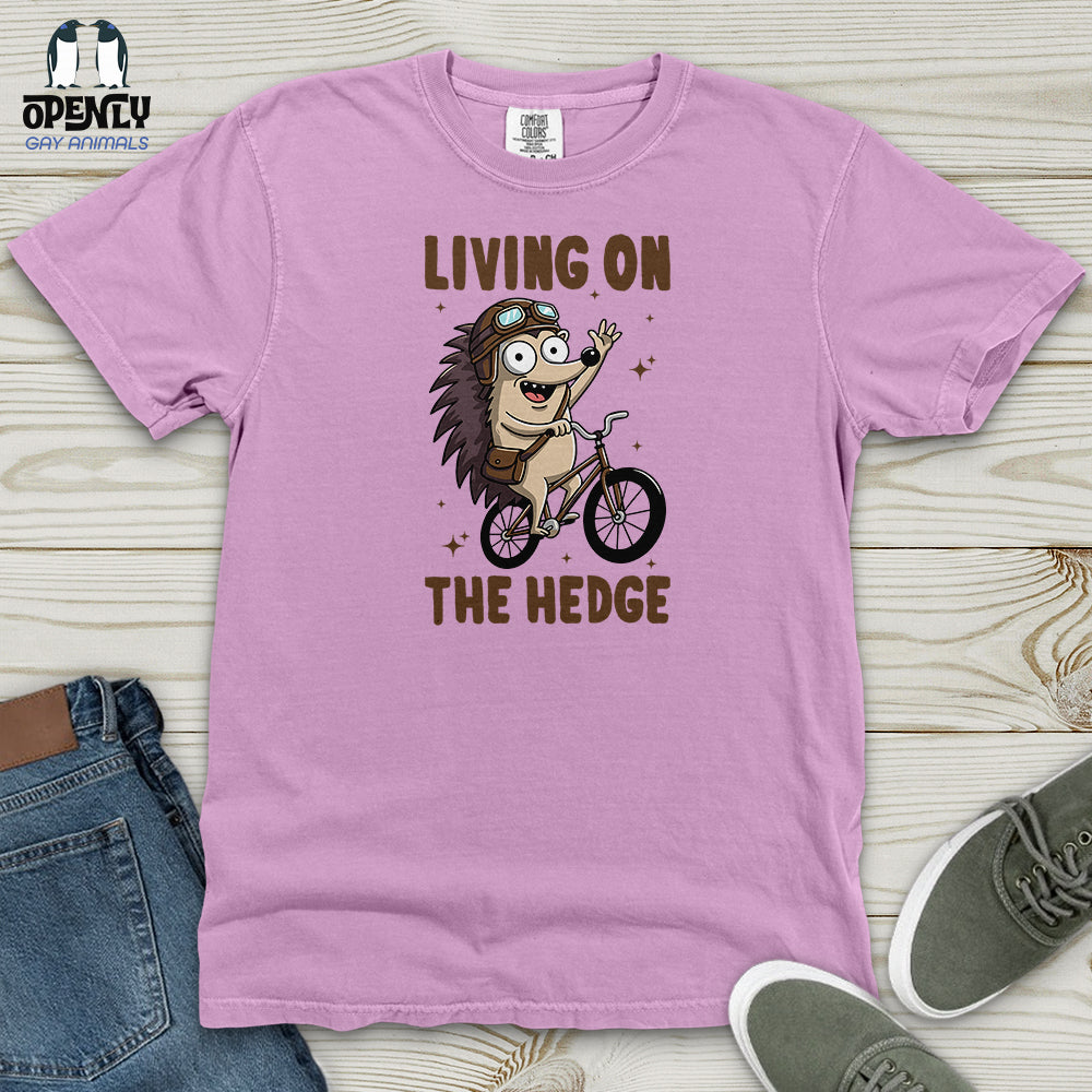 Living on the Hedge Heavy Cotton Comfort Colors Tee