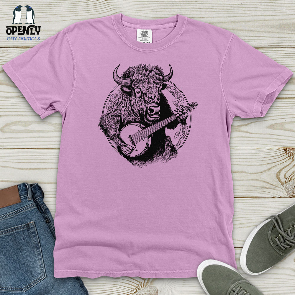 Banjo Bison Heavy Cotton Comfort Colors Tee
