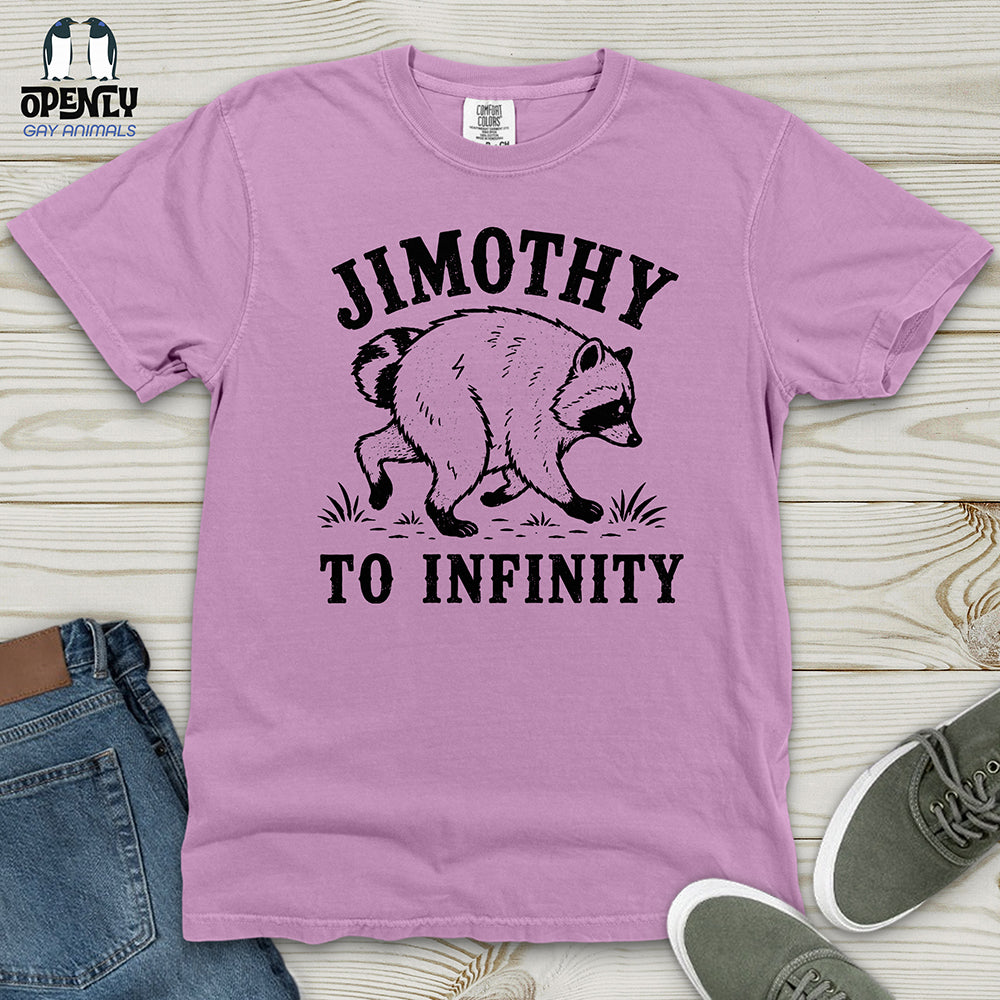 Jimothy to Infinity Heavy Cotton Comfort Colors Tee