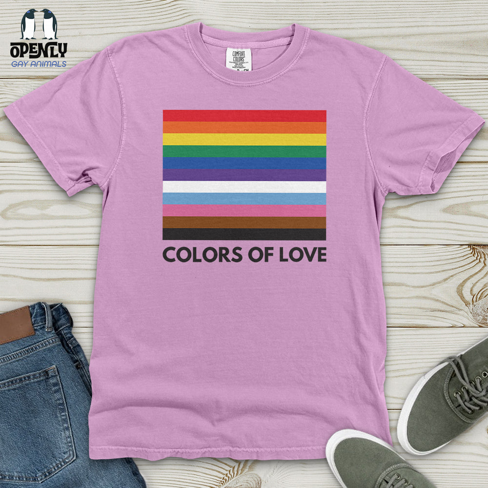 Colors of Love Heavy Cotton Comfort Colors Tee