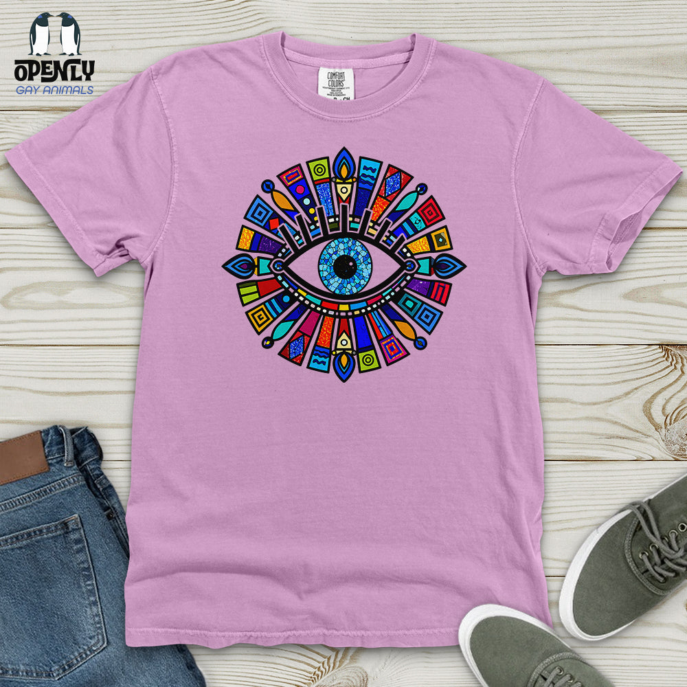 Greek Evil Eye Heavy Cotton Comfort Colors Tee