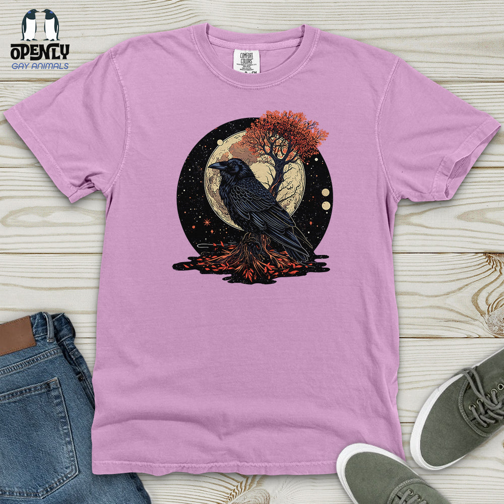 Mystical Raven Moon Heavy Cotton Comfort Colors Tee