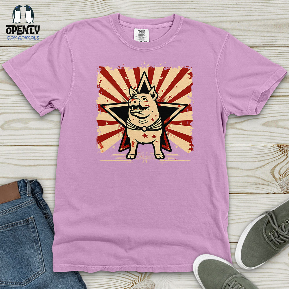 Rhino Circus Star Heavy Cotton Comfort Colors Tee