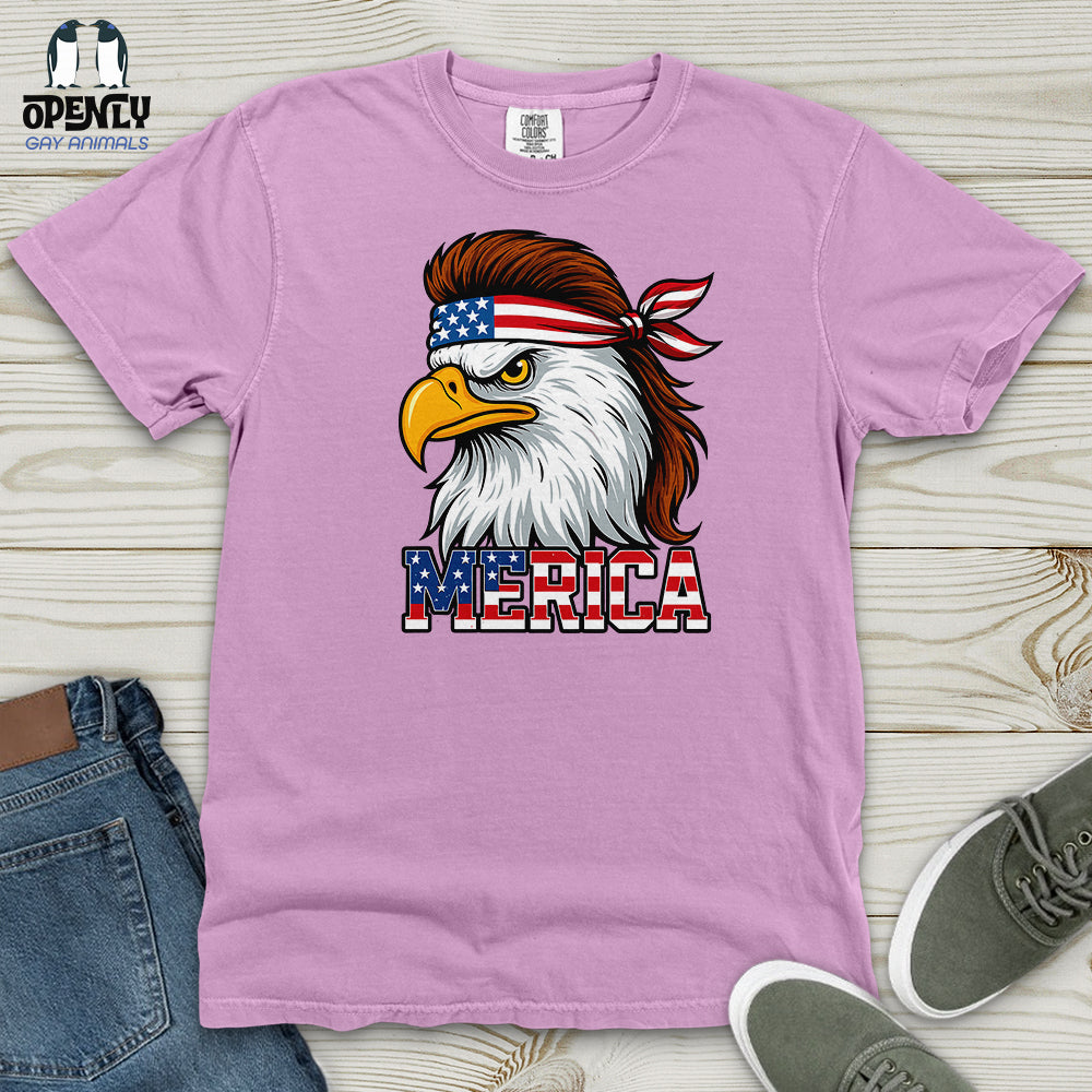 Merica Eagle Heavy Cotton Comfort Colors Tee