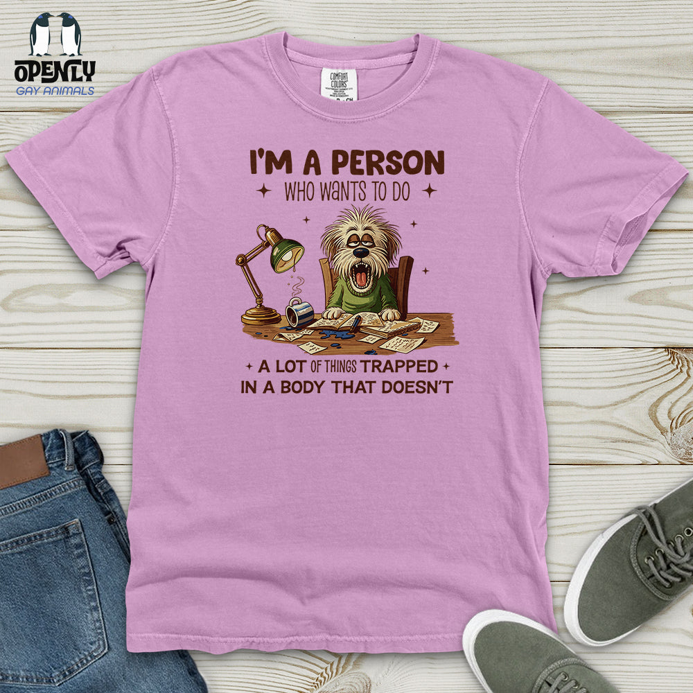 I'm a Person Heavy Cotton Comfort Colors Tee