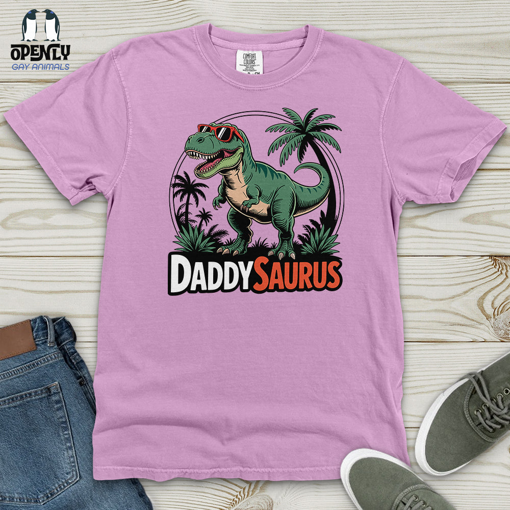 Daddysaurus Heavy Cotton Comfort Colors Tee