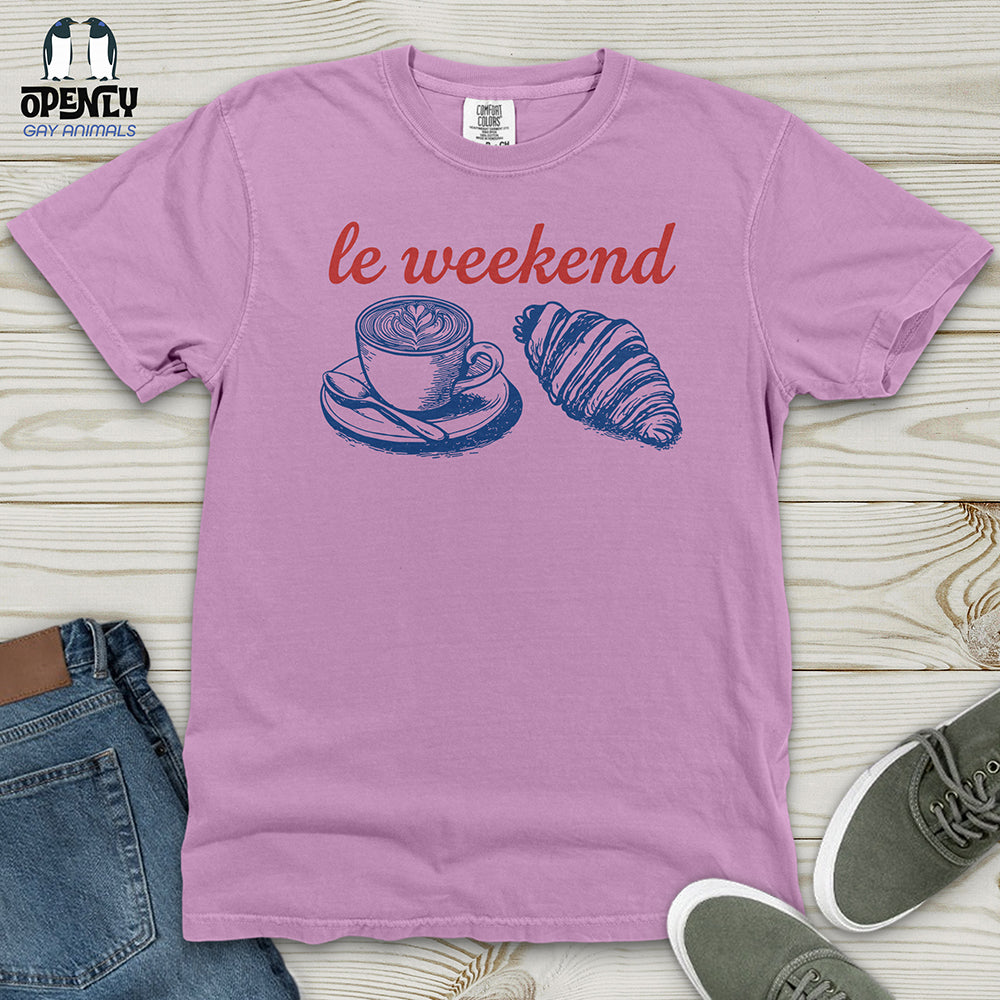 Le Weekend Heavy Cotton Comfort Colors Tee