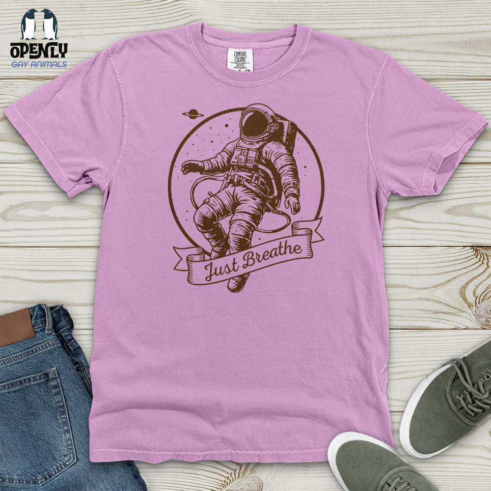 Just Breathe Heavy Cotton Comfort Colors Tee