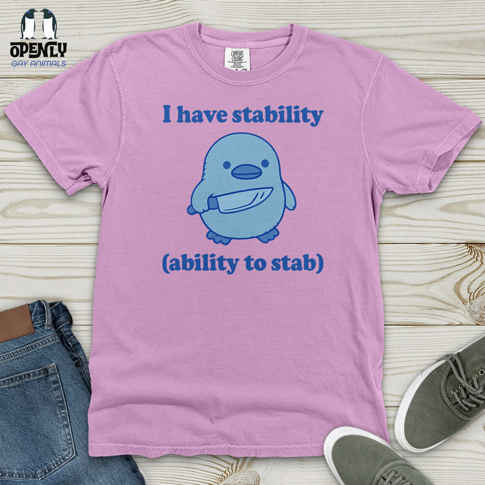 I Have Stability Heavy Cotton Comfort Colors Tee