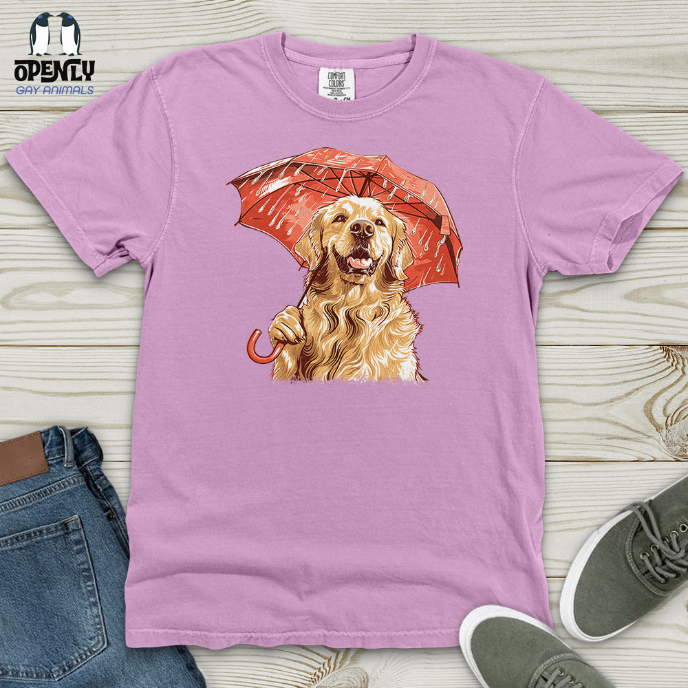 Golden Optimist Umbrella Heavy Cotton Comfort Colors Tee