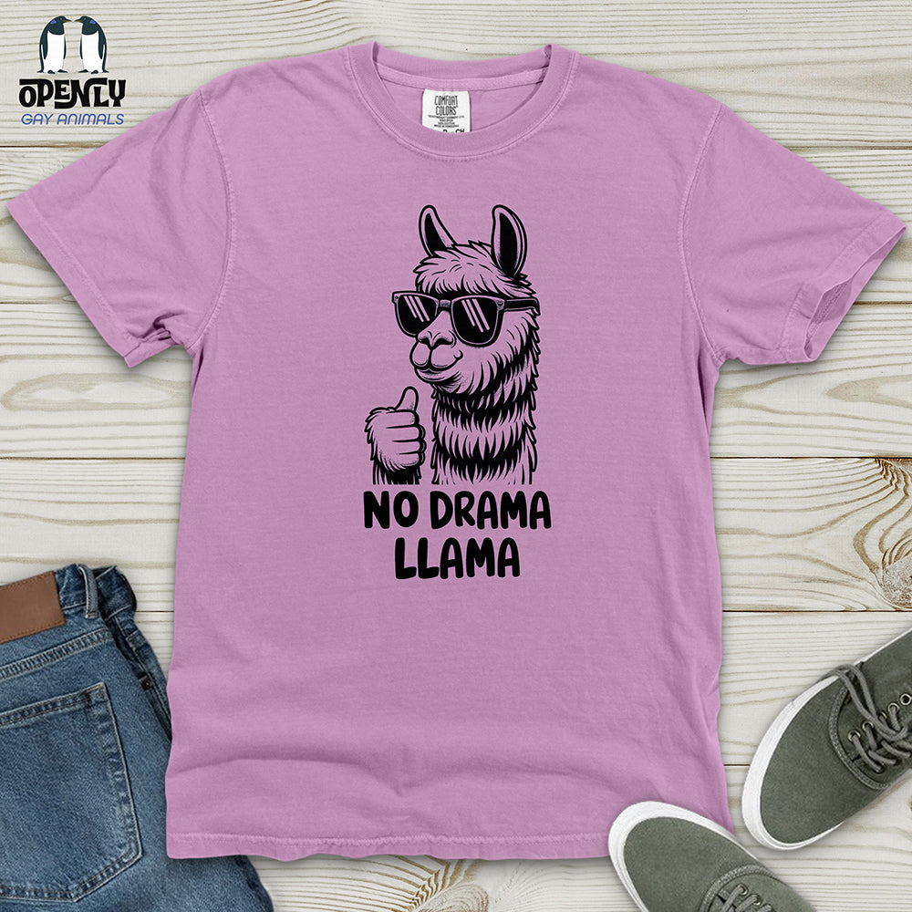 No Drama Llama Heavy Cotton Comfort Colors Tee