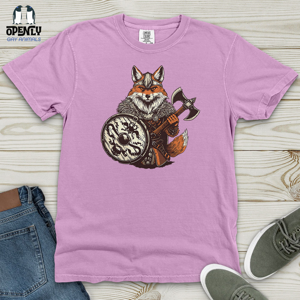 Fox Viking Courage Heavy Cotton Comfort Colors Tee