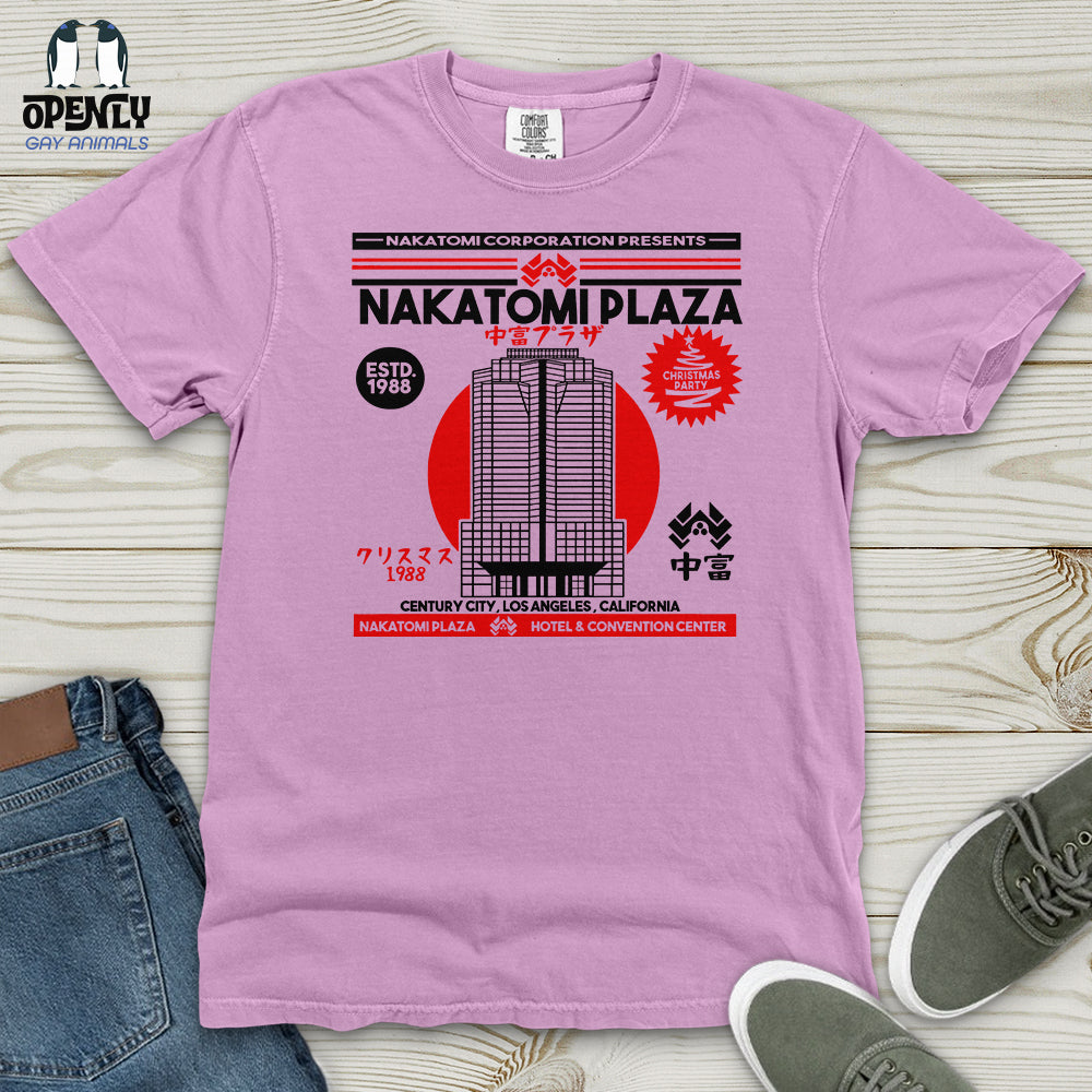 Nakatomi Plaza Heavy Cotton Comfort Colors Tee