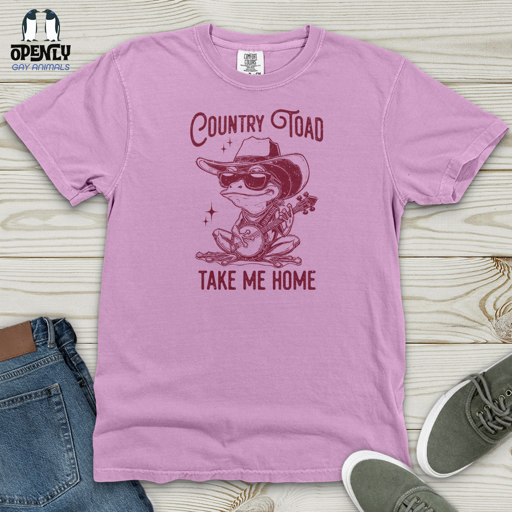 Country Toad Take Me Home Heavy Cotton Comfort Colors Tee