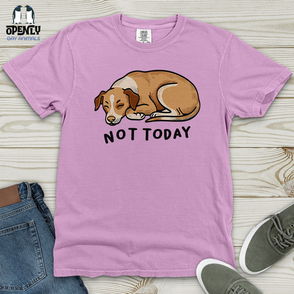 Not Today 02 Heavy Cotton Comfort Colors Tee