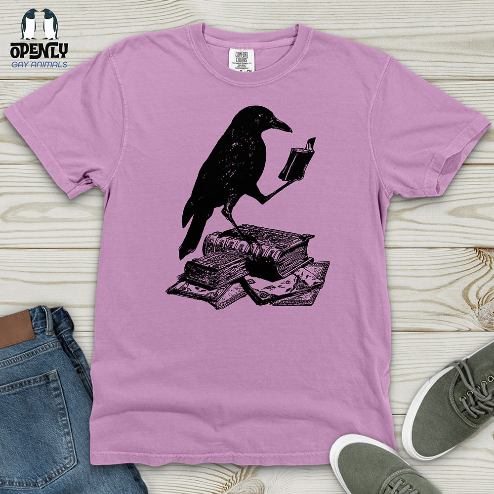 A Little Light Reading Heavy Cotton Comfort Colors Tee