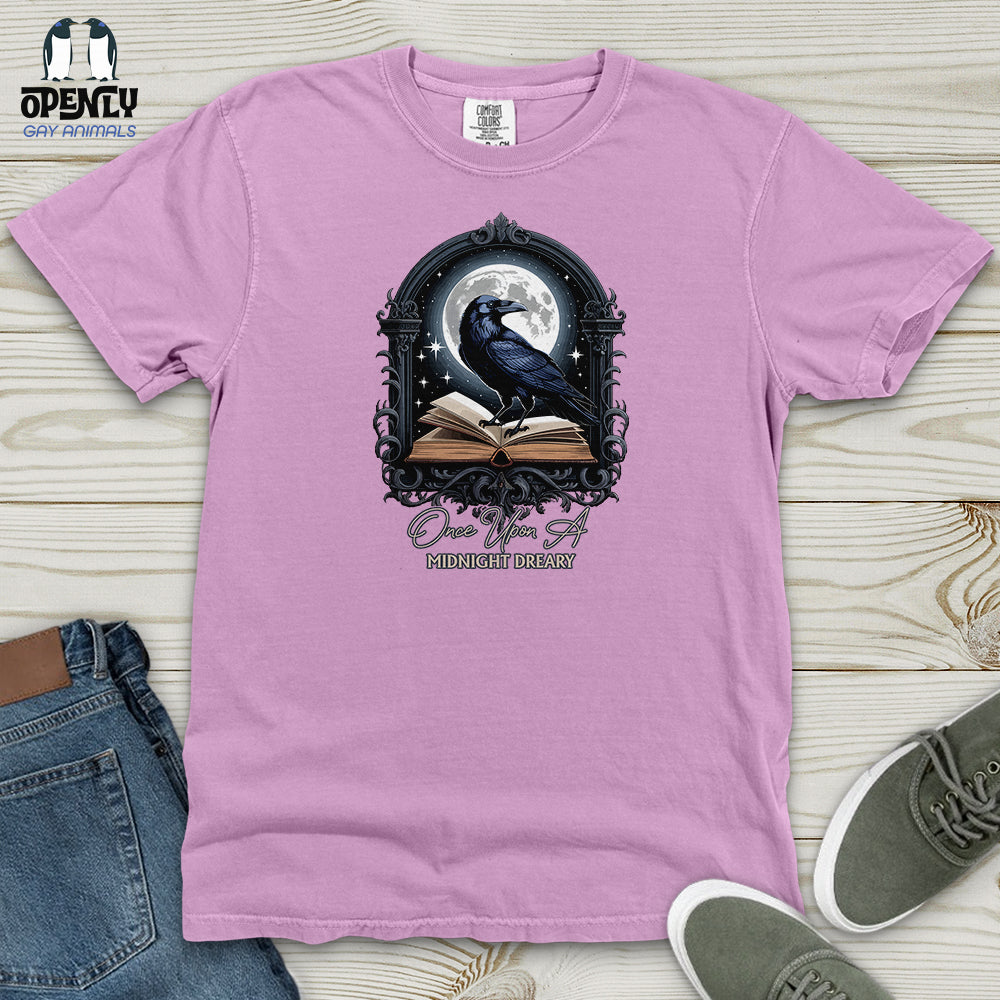 Once Upon a Midnight Dreary 2 Heavy Cotton Comfort Colors Tee