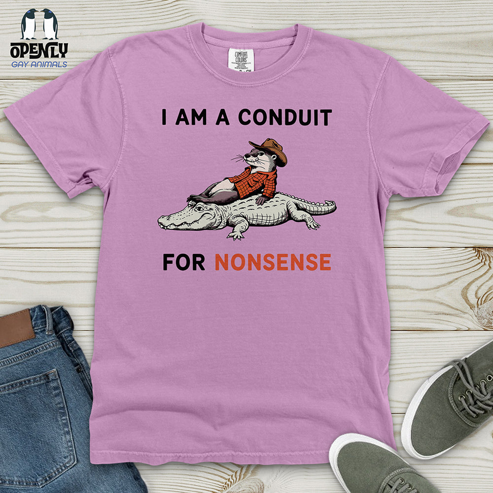 Cowboy Capybara on Alligator Heavy Cotton Comfort Colors Tee