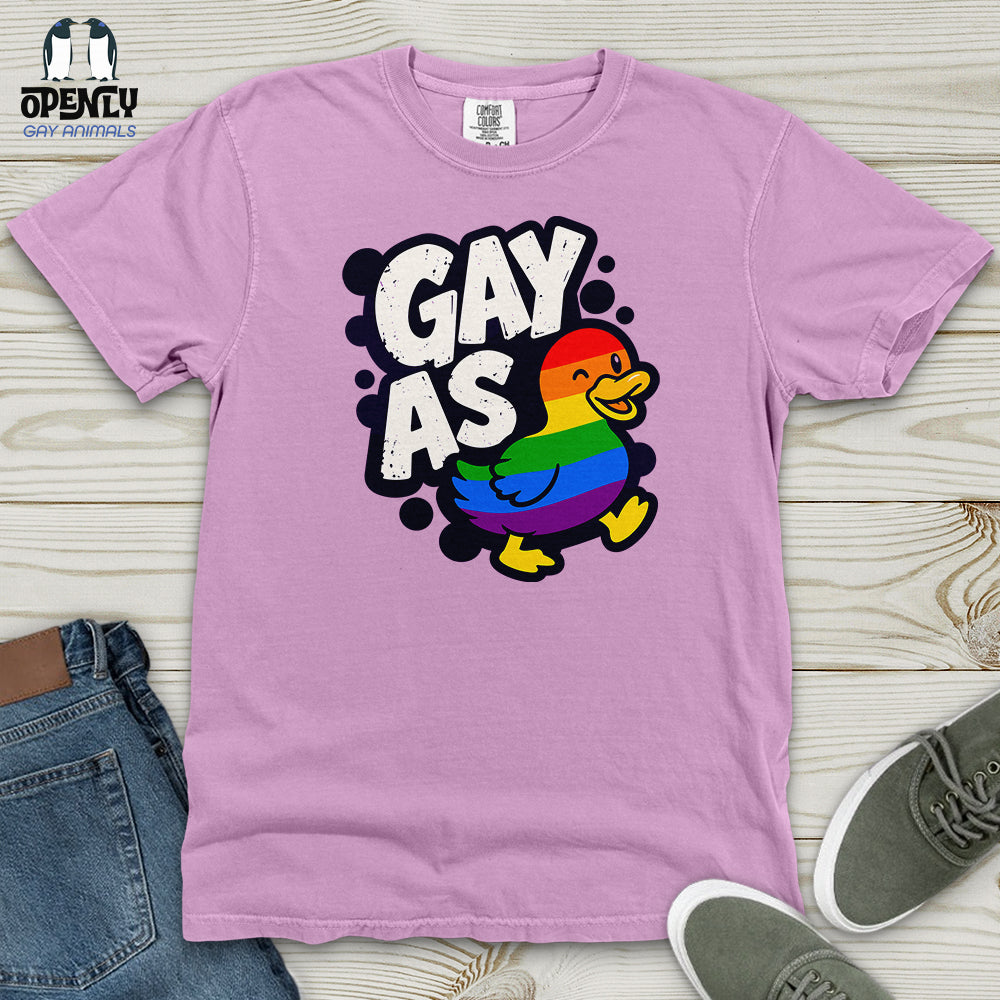 Gay As Heavy Cotton Comfort Colors Tee